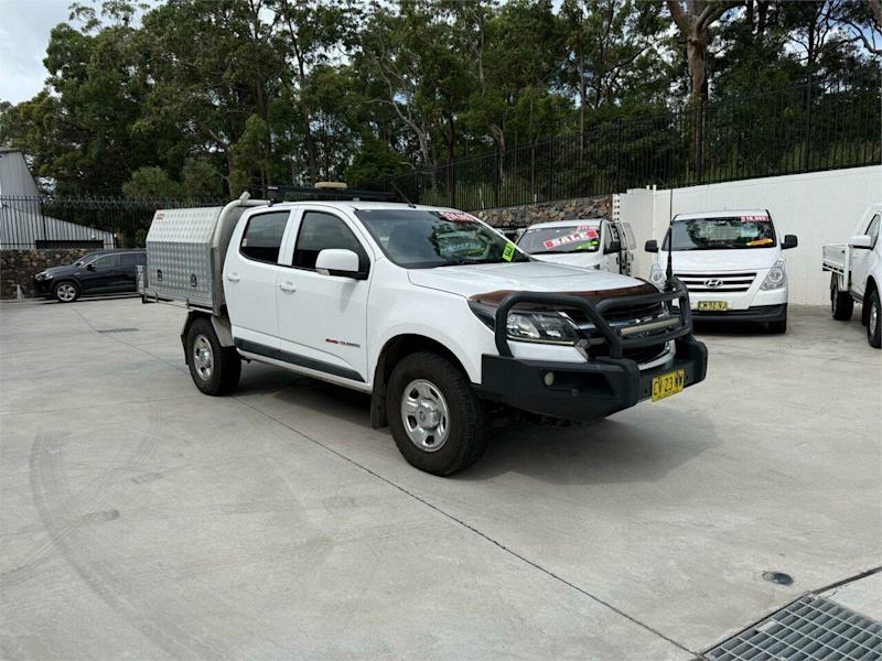 2019 Holden Colorado RG MY20 LS (4x4) White 6 Speed Automatic Crew Cab Chassis62882770038530110