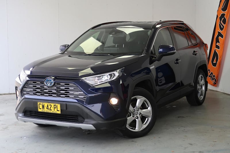 2020 Toyota RAV4 Axah54R GXL eFour Blue 6 Speed Constant Variable Wagon Hybrid62938583202563113