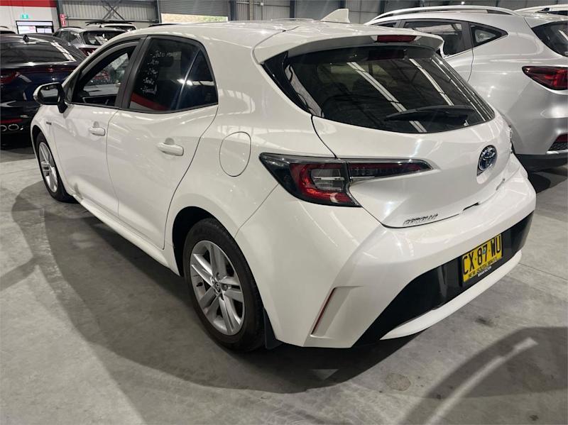 2020 Toyota Corolla ZWE211R Ascent Sport E-CVT Hybrid White 1 Speed Constant Variable Hatchback62935691804161113