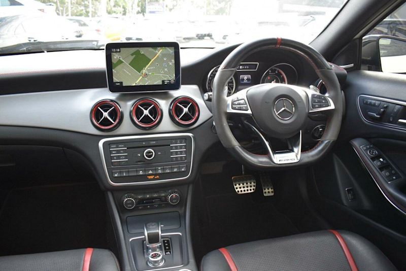 2015 Mercedes-Benz GLA-Class X156 GLA45 AMG Wagon 5dr SPEEDSHIFT DCT 7sp 4MATIC 2.0T Cirrus White62886406823809114