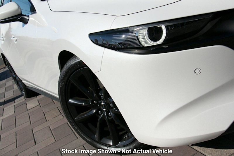 2025 Mazda 3 BP2HLA G25 SKYACTIV-Drive Astina Snowflake White Pearl 6 Speed Sports Automatic62937626207361111