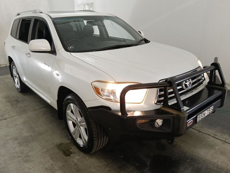 2007 Toyota Kluger GSU45R Grande AWD White 5 Speed Sports Automatic Wagon62882728601345111