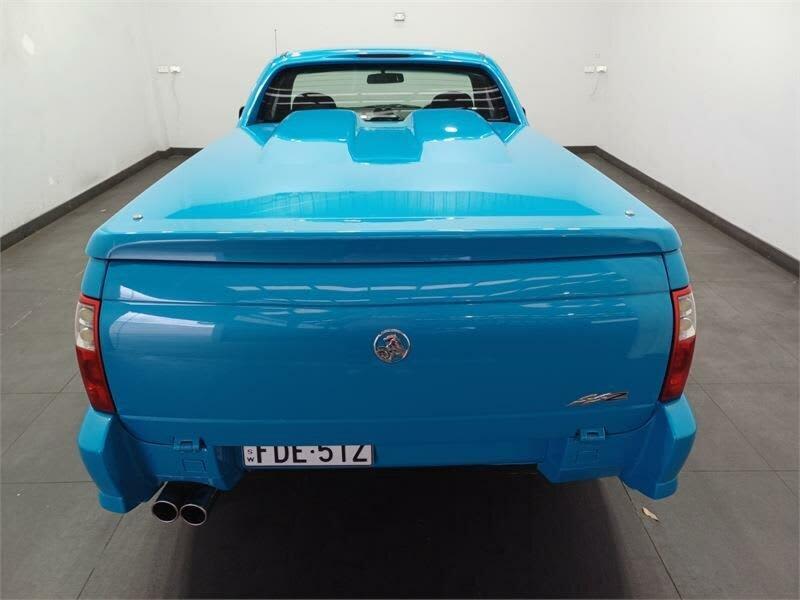 2005 Holden Commodore VZ SSZ Blue 4 Speed Automatic Utility62882770122371111