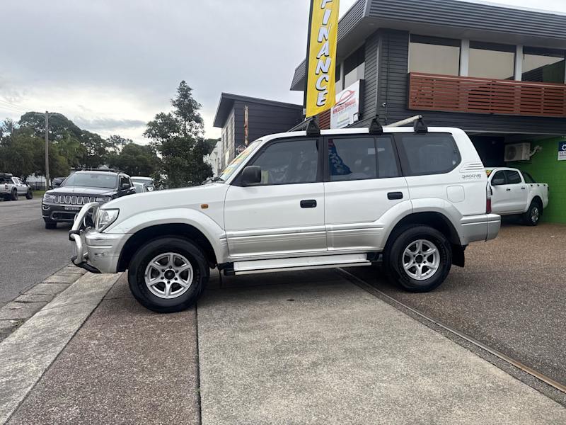 2002 Toyota Landcruiser Prado VZJ95R GXL (4x4) White 4 Speed Automatic 4x4 Wagon62882721911298112
