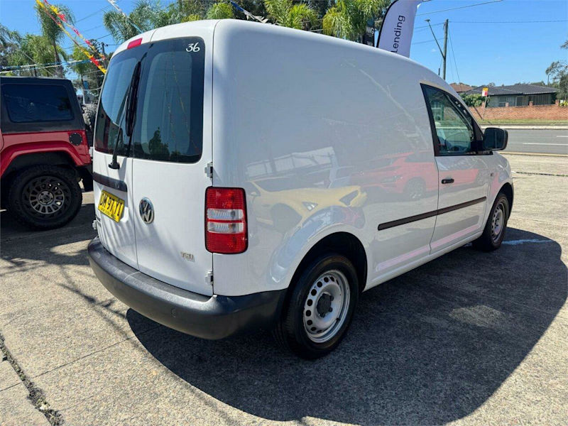 2014 Volkswagen Caddy 2KN MY14 TSI160 SWB White 5 Speed Manual Van62935691706371113