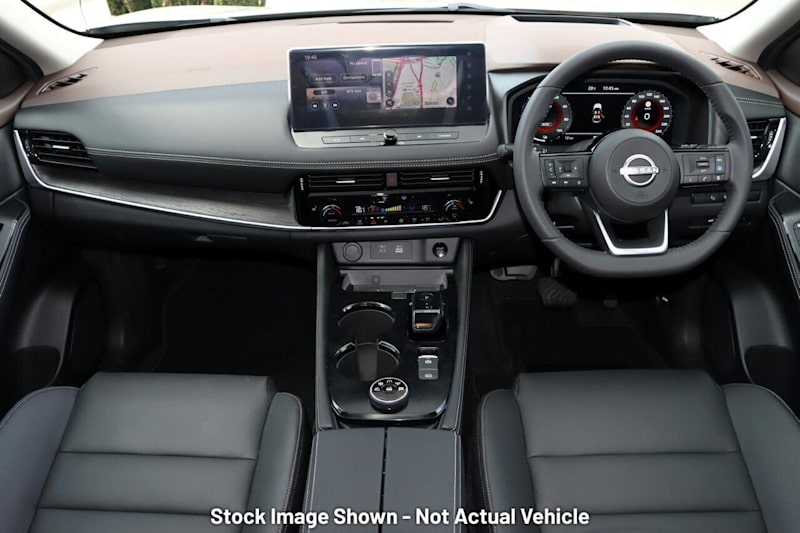 2024 Nissan X-Trail T33 MY25 Ti e-4ORCE e-POWER Champagne Silver 1 Speed Automatic Wagon Hybrid62935687940866114