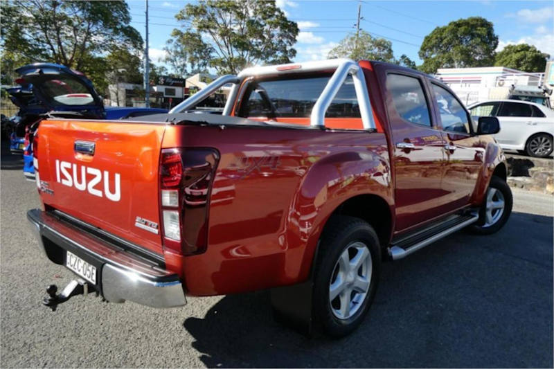 2015 Isuzu D-MAX TF MY15 LS-U HI-Ride (4x4) Orange 5 Speed Manual Crew Cab Utility62882770188673113