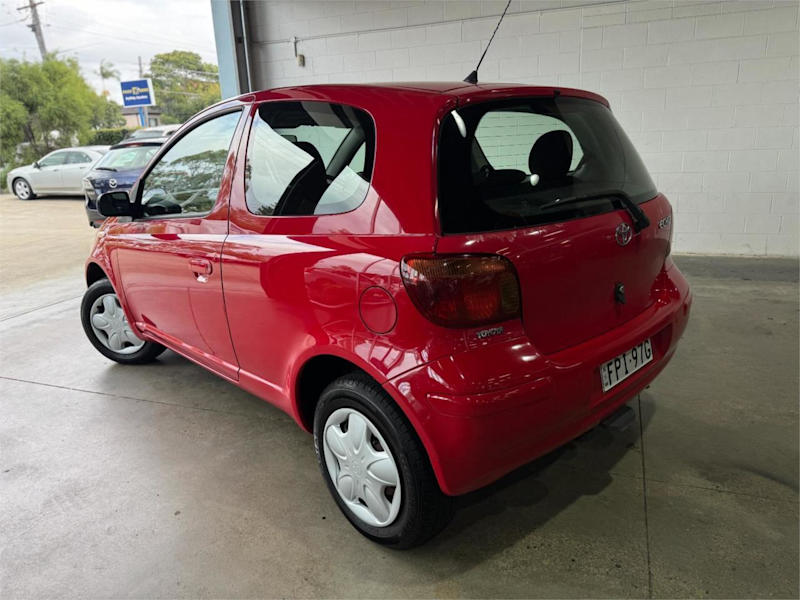 2004 Toyota Echo NCP10R MY03 Red 4 Speed Automatic Hatchback62882738988033112