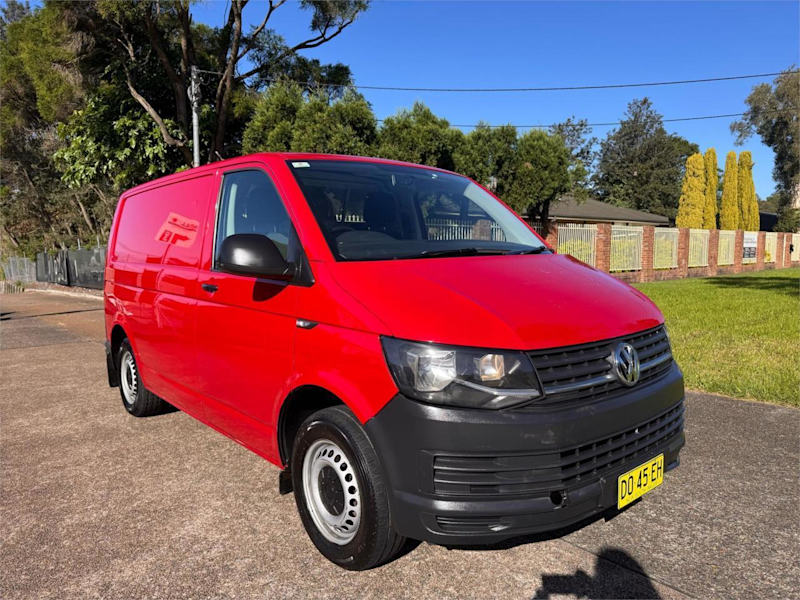 2016 Volkswagen Transporter T6 MY16 TDI 340 SWB Low Red 7 Speed Auto Direct Shift Van62934702611330110