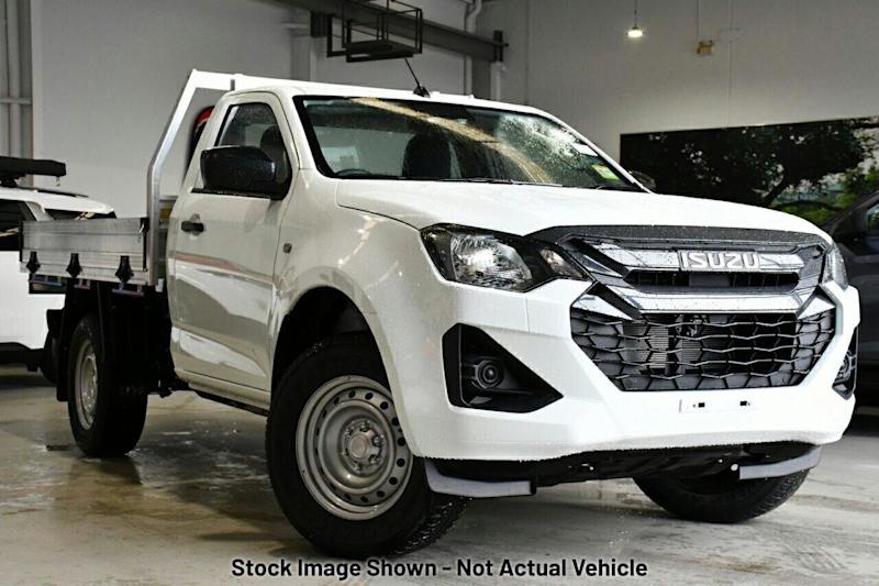 2025 Isuzu D-MAX RG MY24 SX 4x2 High Ride Mineral White 6 Speed Manual Cab Chassis62934707832451110