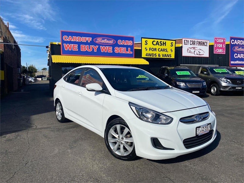 2016 Hyundai Accent RB3 MY16 Active White 6 Speed CVT Auto Sequential Sedan629356847274261117