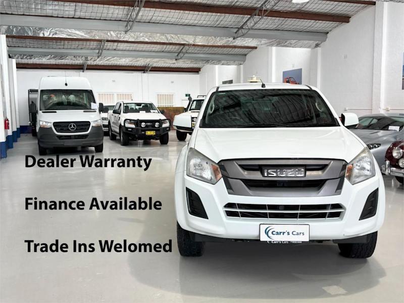 2018 Isuzu D-MAX MY18 SX Crew Cab 4x2 High Ride White 6 Speed Sports Automatic Utility62936658471170112
