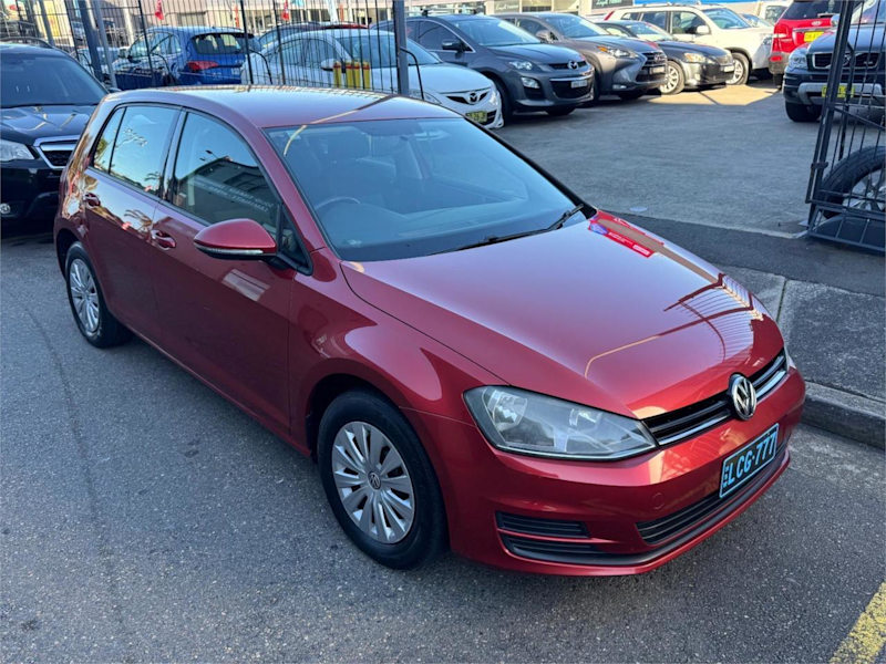2014 Volkswagen Golf AU MY14 90 TSI Red 7 Speed Auto Direct Shift Hatchback62933712650241110
