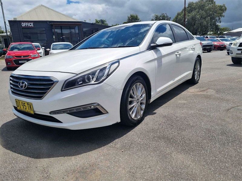 2015 Hyundai Sonata LF Active White 6 Speed Automatic Sedan62885349029633114
