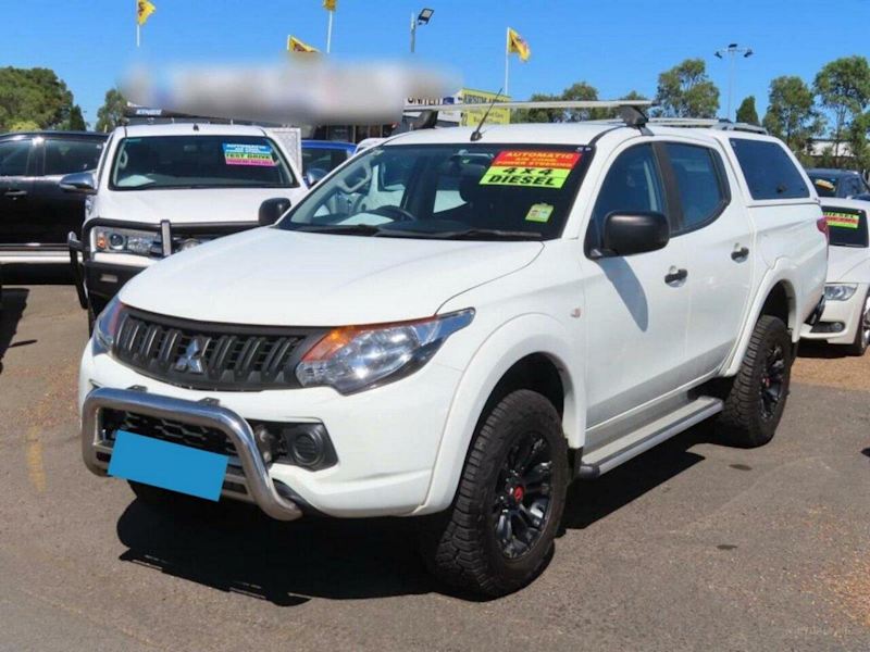 2018 Mitsubishi Triton MQ MY18 GLX+ Double Cab White 5 Speed Sports Automatic Utility62935689635841112
