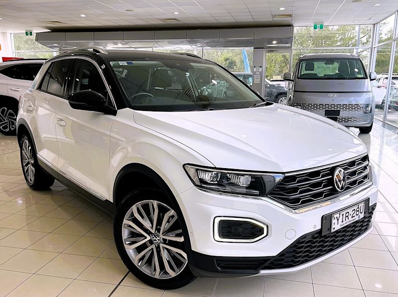 2021 Volkswagen T-ROC A1 MY22 110TSI Style White 8 Speed Automatic Wagon62935687626242110