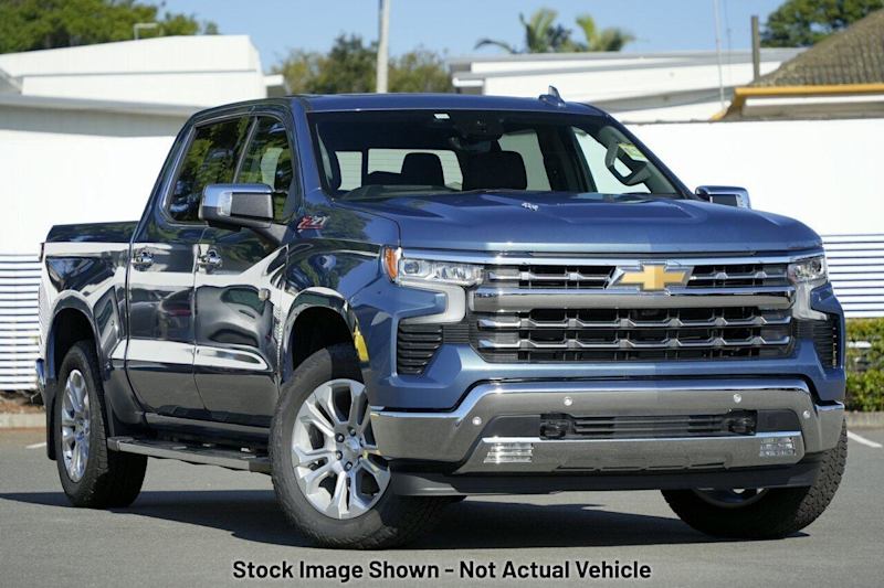 2024 Chevrolet Silverado T1 MY24 1500 LTZ Premium Pickup Crew Cab W/Tech Pack Blue 10 Speed62882770810242110
