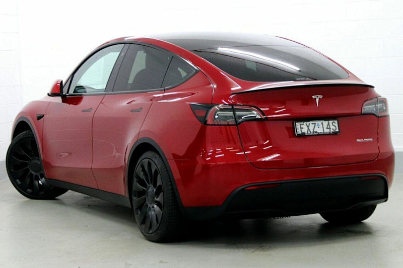 2023 Tesla Model Y MY23 Performance AWD Red 1 Speed Reduction Gear Wagon62885348863489112