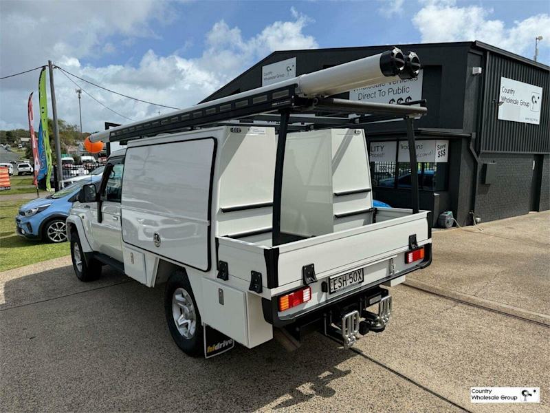 2022 Toyota Landcruiser 70 Series VDJ79R GXL White 5 Speed Manual Cab Chassis62934695953665113