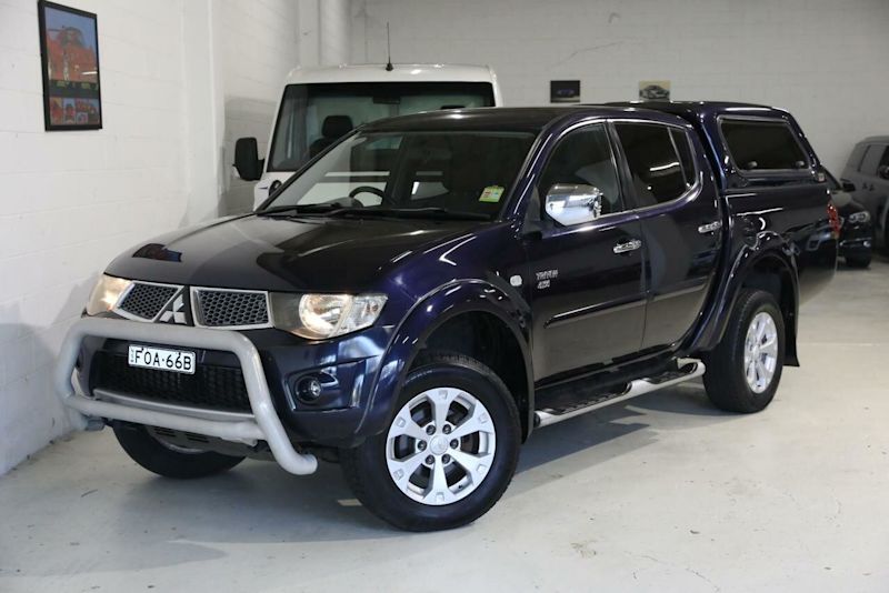 2013 Mitsubishi Triton MN MY13 GLX-R Double Cab Blue 5 Speed Sports Automatic Utility62932714834563110