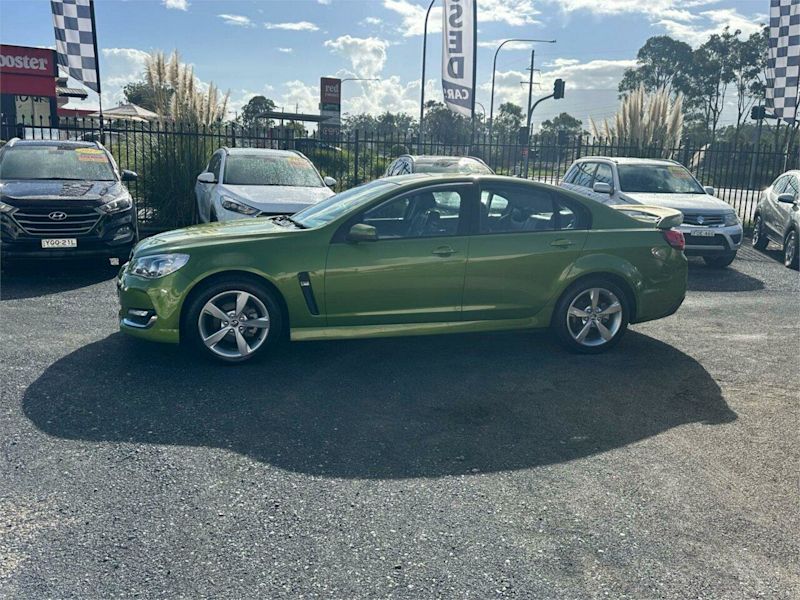 2016 Holden Commodore VF II SV6 Green 6 Speed Manual Sedan62937623713794114