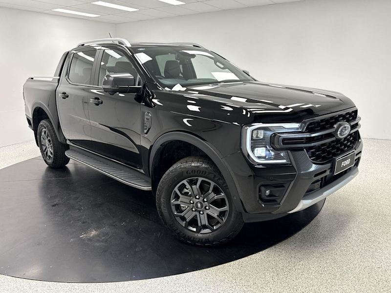 2024 Ford Ranger PY 2024.50MY Wildtrak FullTime 4WD DR Shadow Black 10 Speed Sports Automatic62935686478339110