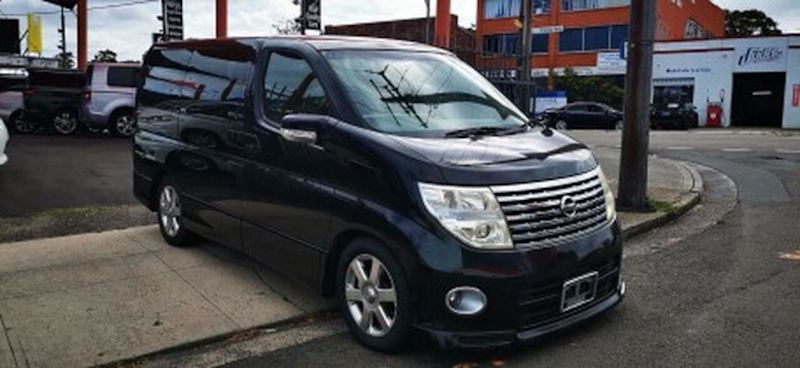 2007 Nissan Elgrand E51 Highway Star Black 5 Speed Automatic Wagon62882768420610110