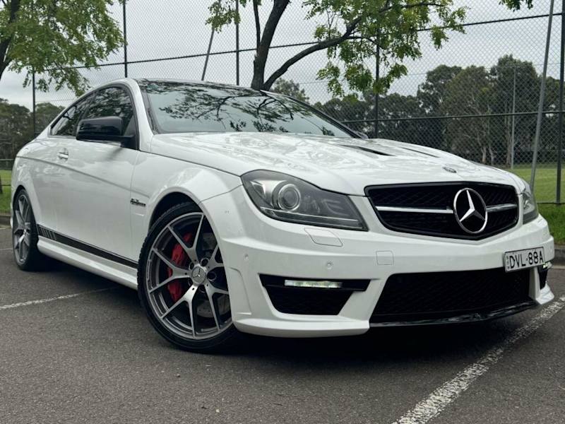 2014 Mercedes-Benz C-Class C204 MY14 C63 AMG SPEEDSHIFT MCT Edition 507 White 7 Speed62934701742082110