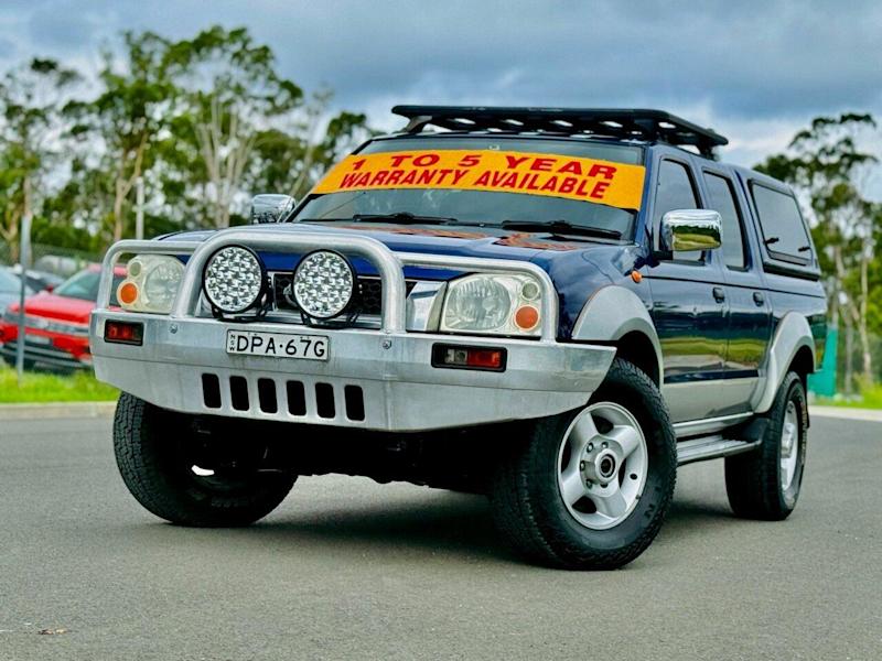 2006 Nissan Navara D22 Series 2 DX (4x4) Blue 5 Speed Manual 4x4 Dual Cab Pick-up62882736764675114