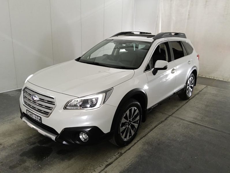 2017 Subaru Outback B6A MY17 2.5i CVT AWD Premium White 6 Speed Constant Variable Wagon62885350231169112
