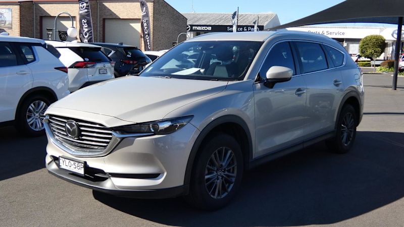 2021 Mazda CX-8 CX8D Sport (FWD) Silver 6 Speed Automatic Wagon62934698626307112
