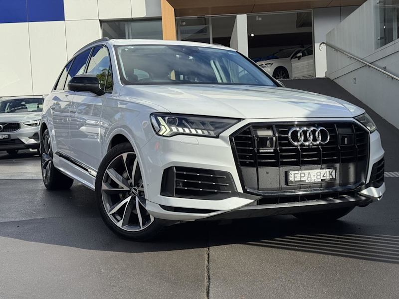 2020 Audi Q7 4M MY21 50 TDI Tiptronic Quattro Glacier White 8 Speed Sports Automatic Wagon62935691781635110