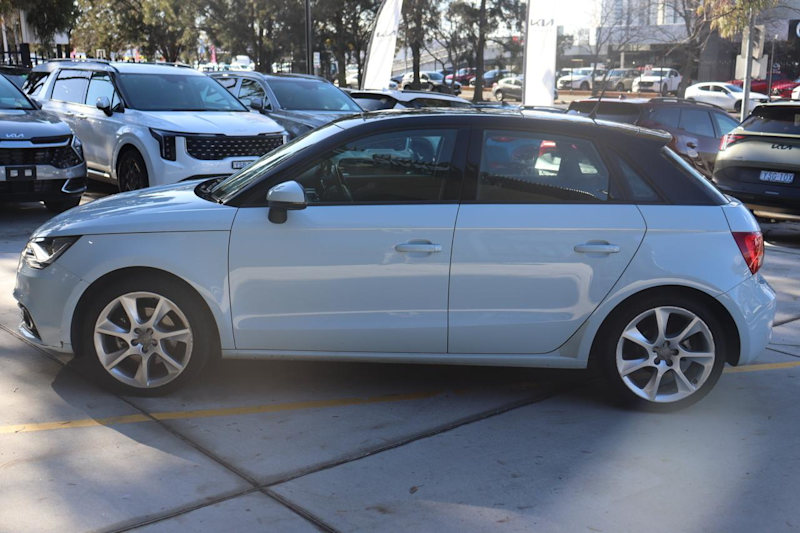 2013 Audi A1 8X MY14 Sportback 1.4 TFSI Ambition Blue 7 Speed Auto Direct Shift Hatchback62940490193923113