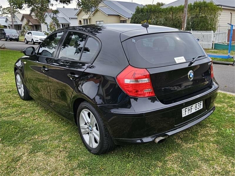 2010 BMW 118i E87 MY09 Black 6 Speed Manual Hatchback62935684180995112