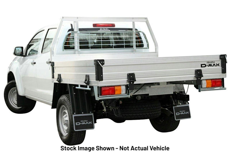 2015 Isuzu D-MAX TF MY15 SX (4x4) White 5 Speed Manual Crew Cab Chassis62934701173891112