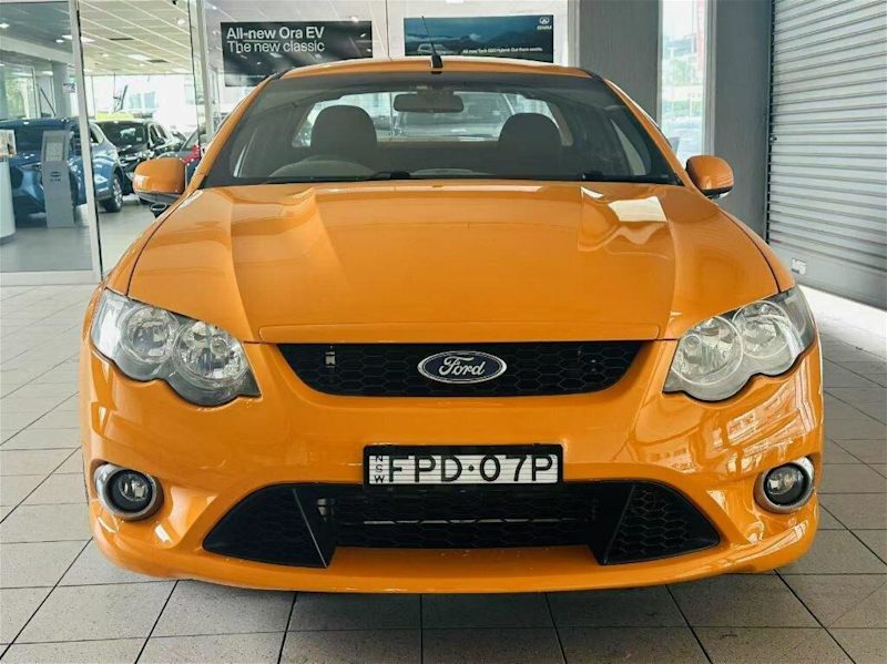 2008 Ford Falcon FG XR6 Orange 6 Speed Manual Utility62933709301123111