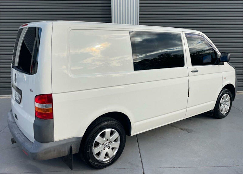 2008 Volkswagen Transporter T5 MY08 Crewvan Low Roof White 6 Speed Sports Automatic Van62938583405058113