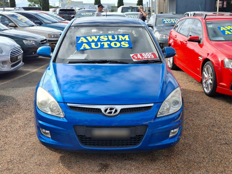 2010 Hyundai i30 FD MY10 SX Metallic Blue 4 Speed Automatic Hatchback62882770357761111