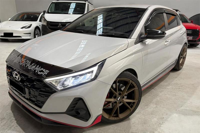 2021 Hyundai i20 BC3.V1 MY22 N Silver, Chrome 6 Speed Manual Hatchback62937625349378111