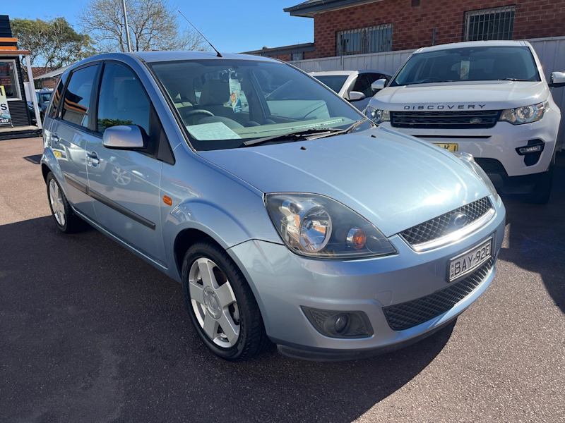 2006 Ford Fiesta GHIA WQ Blue Automatic Hatchback62882767576067110