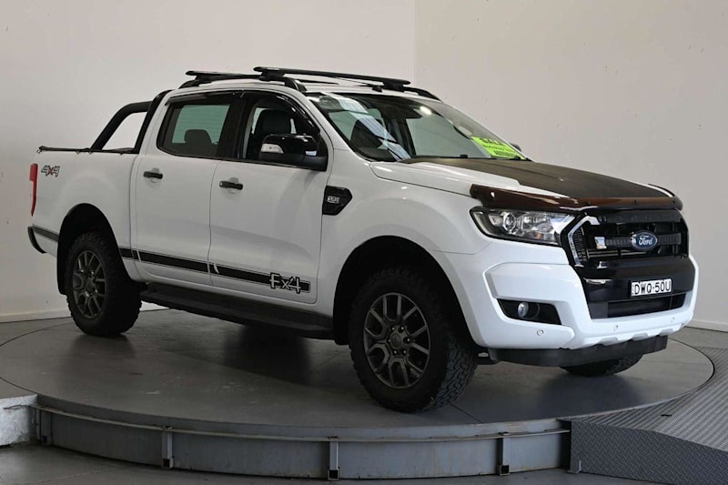 2018 Ford Ranger PX MkII 2018.00MY XLT Double Cab White 6 Speed Sports Automatic Double Cab62882738186242112