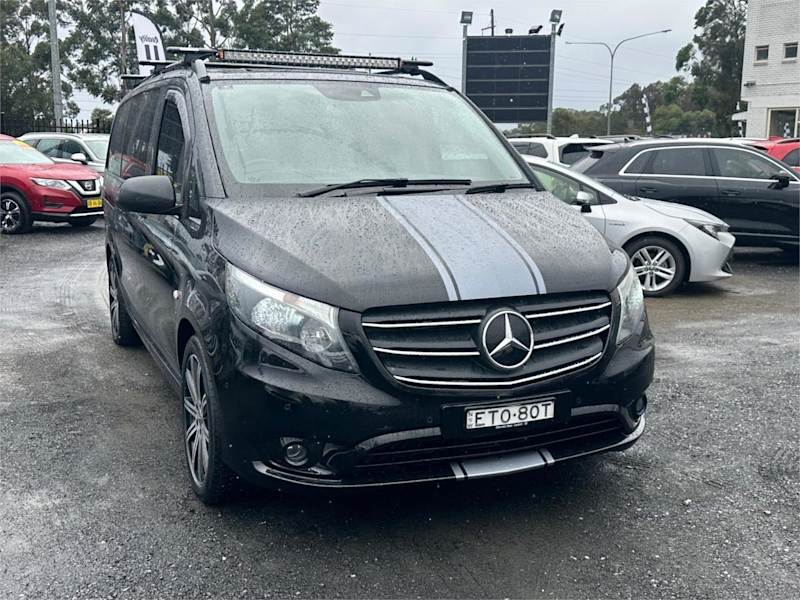 2022 Mercedes-Benz Valente 447 MY21 VS20 116 CDI MWB RWD Black 7 Speed Auto Direct Shift Wagon62940490727811111
