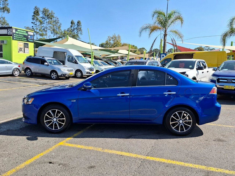 2015 Mitsubishi Lancer CJ MY15 LS Blue 5 Speed Manual Sedan62932712598146112