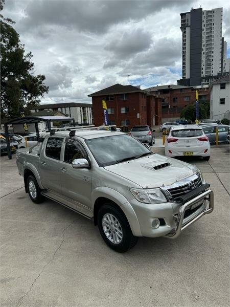 2012 Toyota Hilux KUN26R MY12 SR5 (4x4) Silver, Chrome 4 Speed Automatic Dual Cab Pick-up62882738180353114