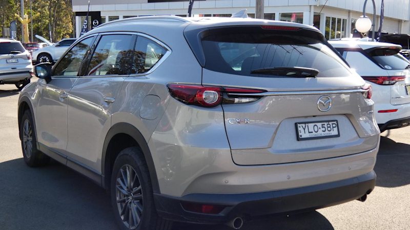 2021 Mazda CX-8 CX8D Sport (FWD) Silver 6 Speed Automatic Wagon62934698626307114