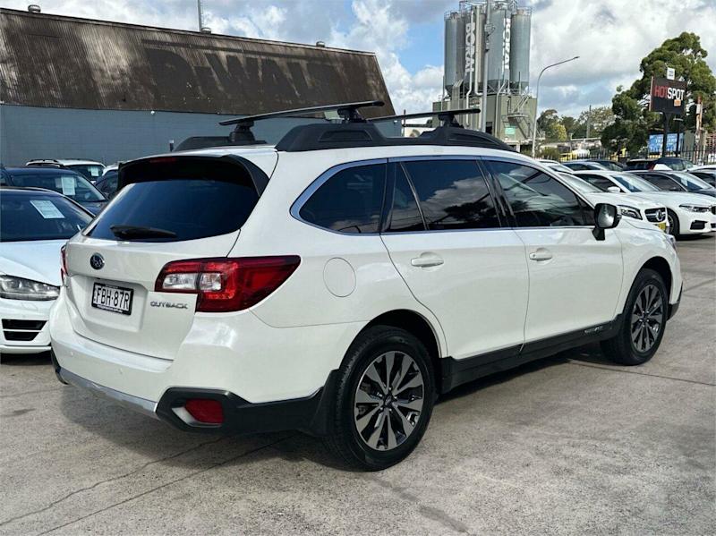 2017 Subaru Outback B6A MY17 2.5i CVT AWD White 6 Speed Constant Variable Wagon62936663232002113