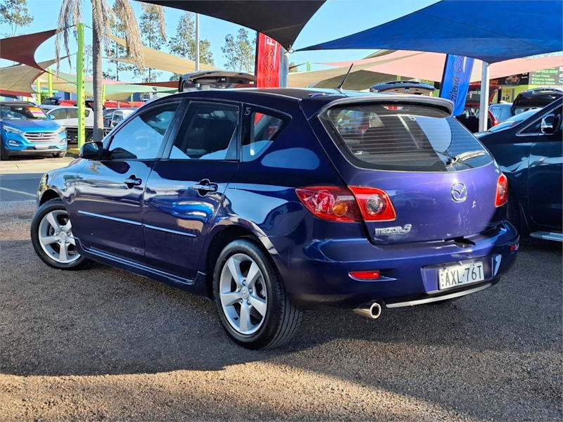 2006 Mazda 3 BK10F1 Maxx Sport Blue 4 Speed Sports Automatic Hatchback62934707914625113