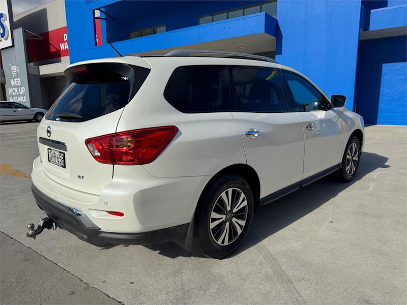 2018 Nissan Pathfinder R52 MY17 Series 2 ST (4x2) White Continuous Variable Wagon62939537540097112