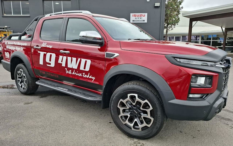 2024 JAC T9 MY24 Haven Double Cab Red 8 Speed Automatic Utility62934699182210111