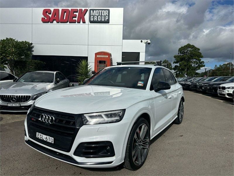 2020 Audi SQ5 FY MY20 Tiptronic Quattro White 8 Speed Sports Automatic Wagon62934699105538112